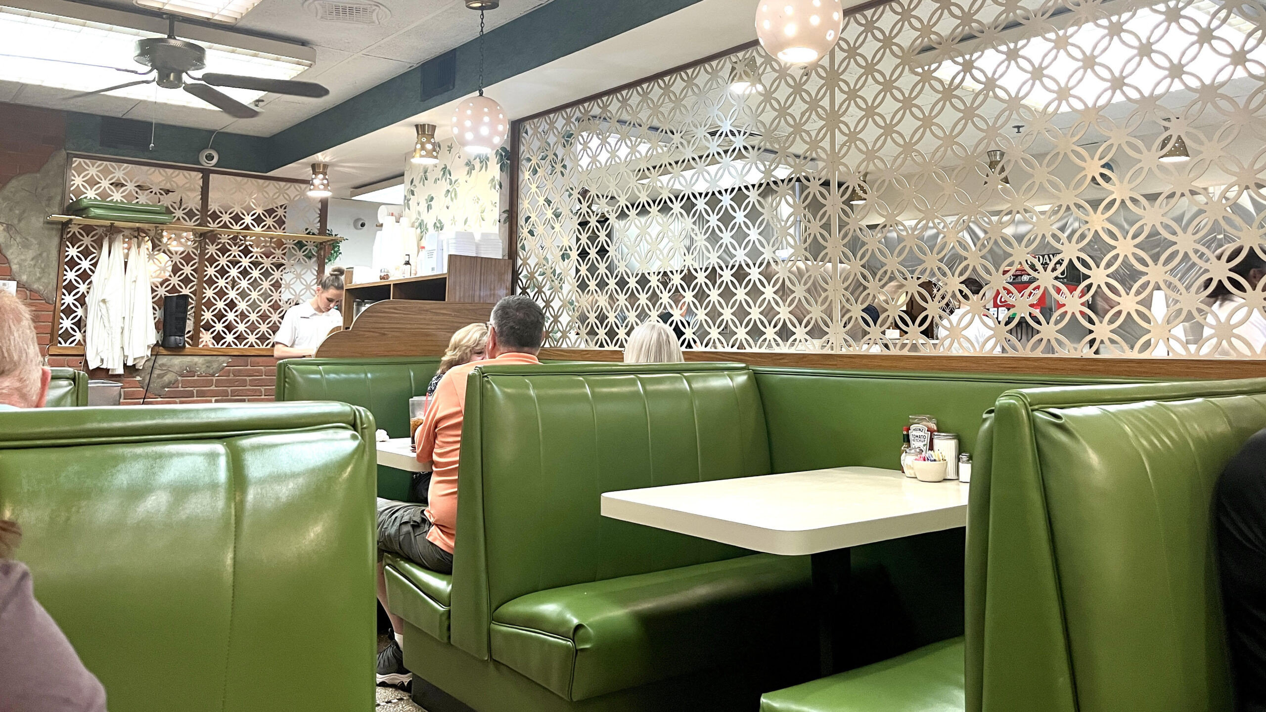 Interior of Jim's Steak and Spaghetti House